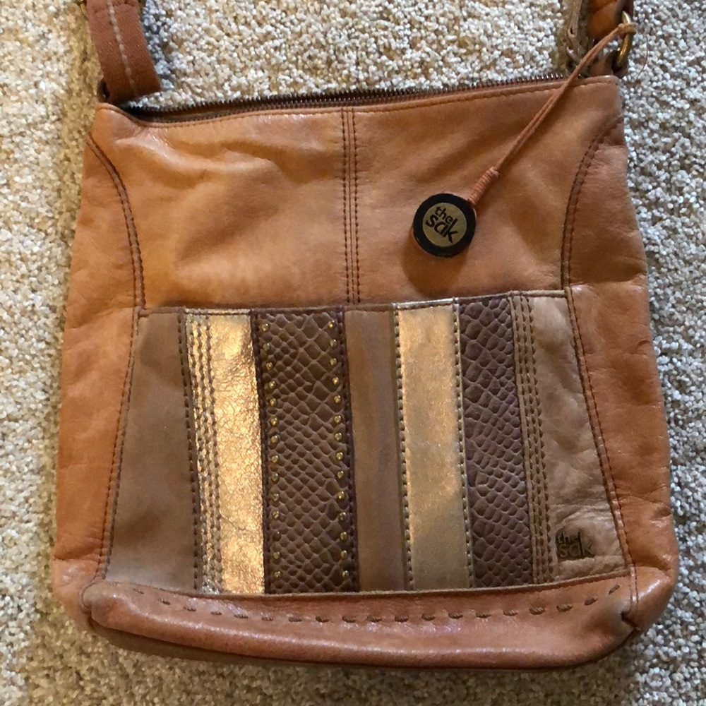 Tan Leather The Sak Crossbody